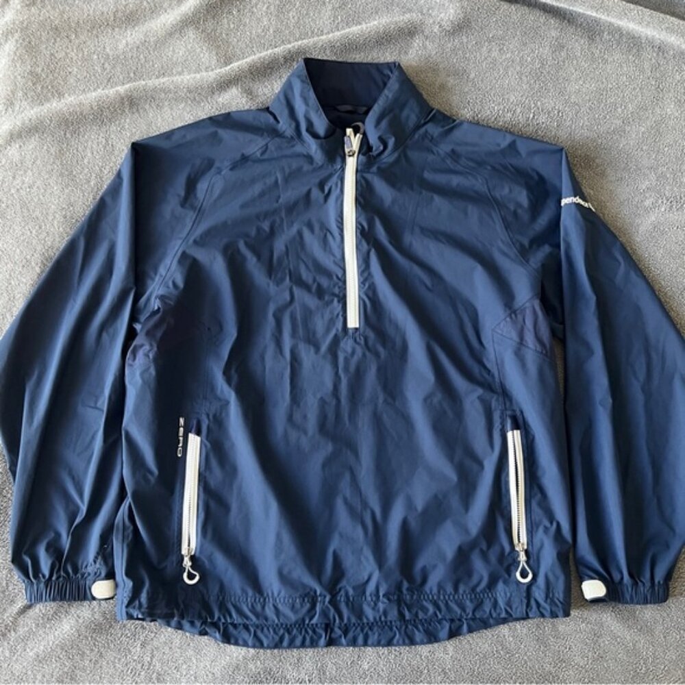 🔥Men's Navy Blue Windbreaker Jacket